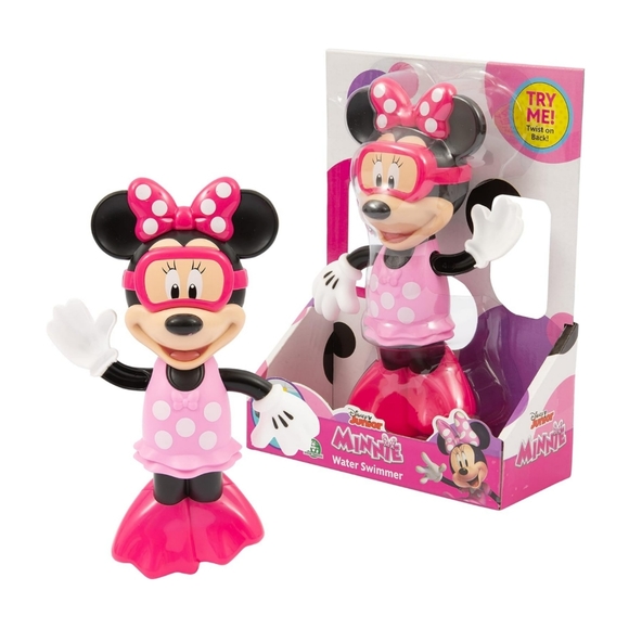 Disney Toys New Disney Junior Minnie Mouse Water Swimmer Toy Wind